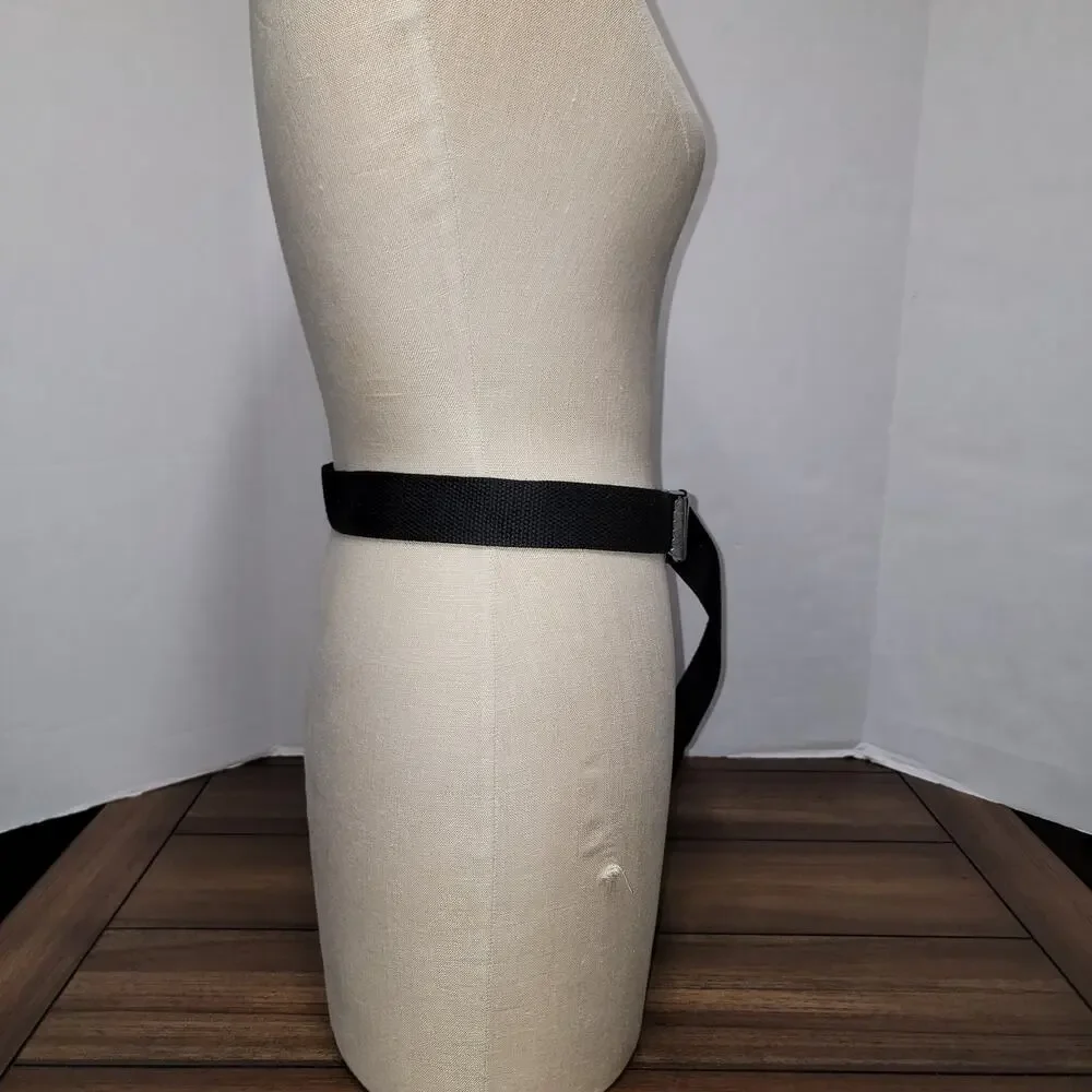 Nike Black Fabric Belt 48.5